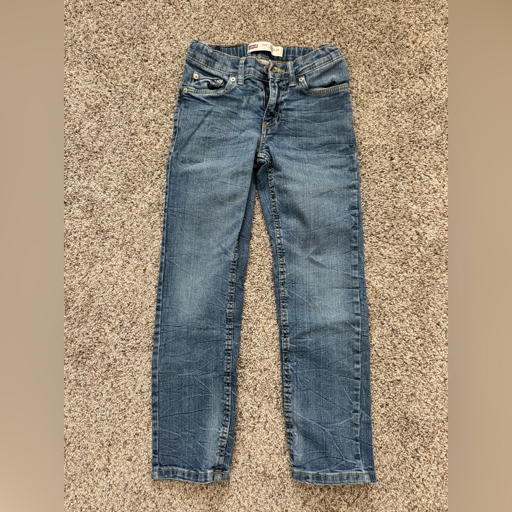 Boys Levi’s 502 regular taper jeans size 8